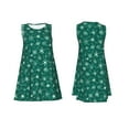 thumbnail image 7 of Pofeuu Christmas Snowflakes Print Women's Sleeveless Dress, Loose Fit Summer Dress, Casual Tank Dress for Women, 7 of 7