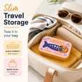 thumbnail image 4 of Sardines Travel Jewelry Case Mini Jewelry Storage Box Portable Sardine Can Jewelry Box for Rings Earrings(Blue), 4 of 7