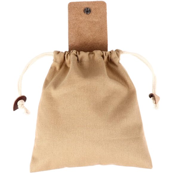 HUGFEGWE Fruit Bag Belt Large Foraging Bag Rock Collecting Pouch Bum Bag Waist Bag Kits Pruning Tool Pocket Pouches Fruit Container Hand Festival Bag Tote Bag Tool Kit Canvas Khaki CJ25311-10064