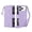 Purple, variant on Kryonix For iPhone 17 Pro Max Wallet Case with Card Slots Cash Pocket, PU Leather with Adjustable Crossbody Strap & Wrist Strap, Auto-Magnet Closure, Shockproof & RFID Blocking