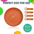 thumbnail image 2 of Juego de platos llanos Homienly Deep, 23 cm, paja de trigo, 8 colores, 2 of 7