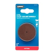 HART 5-Piece 1-1/2" Cut-off Wheel, Rotary Tool Accessory