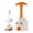 B, variant on Balloon Launcher Toy Set, 2-in-1 Balloon Car Toy Pump Set | Air‑powered Speed Endless Imagination, Aerodynamic Sliding Vehicle, Science Educational Toy Gift (1Pc Car+6Pcs Balloons)