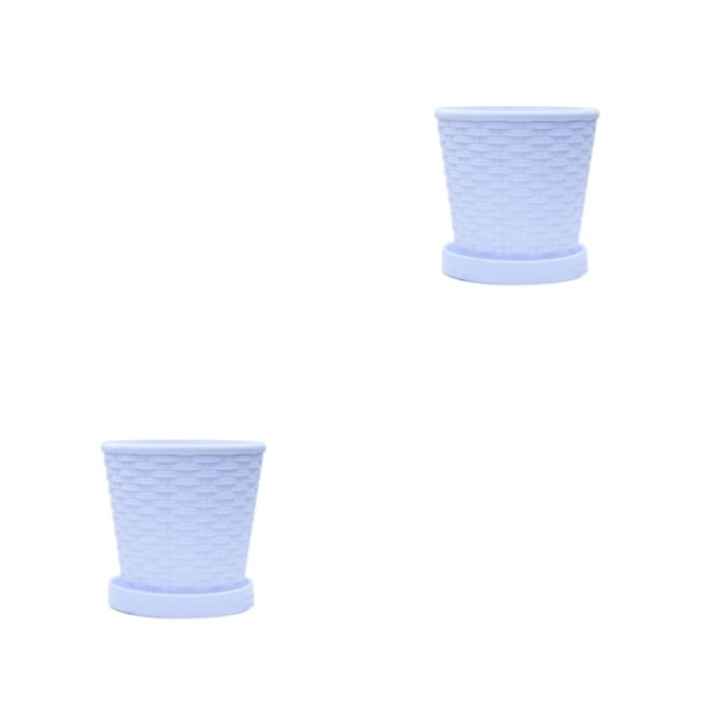 Advancent Bandeja de macetas de resina para plantas, maceta para plantas suculentas, bonsái para sala de estar Type6 NO6