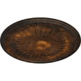 thumbnail image 3 of 36"OD x 1 1/2"P Juniper Ceiling Medallion (Fits Canopies up to 7"), Hand-Painted Rust, 3 of 5