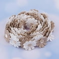 thumbnail image 6 of Yunhgft 3Yds Coffee Flowers Lace Trim Crochet Ribbons Sewing Dressmaking Edging 25mm, 6 of 9
