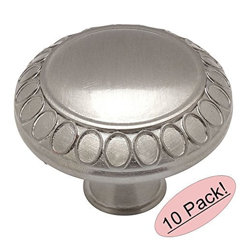 10 Pack 1-5/16 Inch Diameter 7175SN Cosmas 7175SN Satin Nickel Cabinet Hardware Round Knob 10 Pack 10 Pack 1-5/16 Inch Diameter 7175SN Cosmas 7175SN Satin Nickel Cabinet Hardware Round Knob 10 Pack