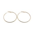 thumbnail image 1 of Large circle earrings spring shrimp bow buckle coil earrings W8C7 earrings X5M1, 1 of 7