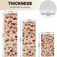 thumbnail image 4 of Pioneer Flower Floral Print Pattern Kitchen Rugs Sets Of 3,Kitchen Runner Rugs Non Skid Washable,Decorative Kitchen Floor Mats for Kitchen,Sink,Laundry,17"x30"+ 17"x47" + 17"x59", 4 of 6