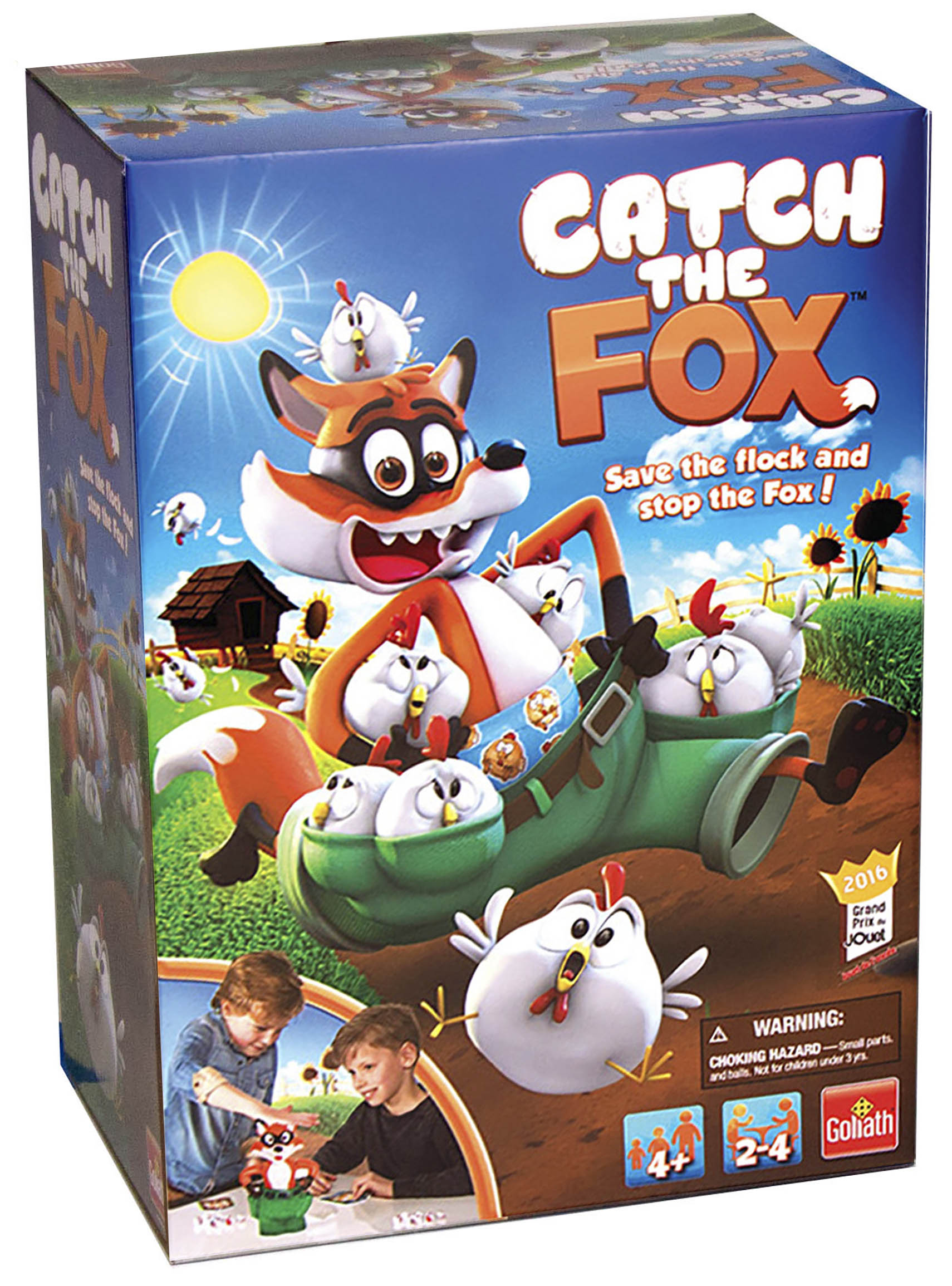 Goliath Catch The Fox Game - Collect the Most Chickens When the Fox Loses His Pants Game - image 7 of 9