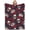 Skull 01, variant on Cactus Blanket for Adults Pink Cute Succulents Blossom Floral Throw Blankets Gifts Women Girls Retro Lightweight Soft Fleece Cozy for Sofa Couch Bed Room Travel Party Decor 50x60in