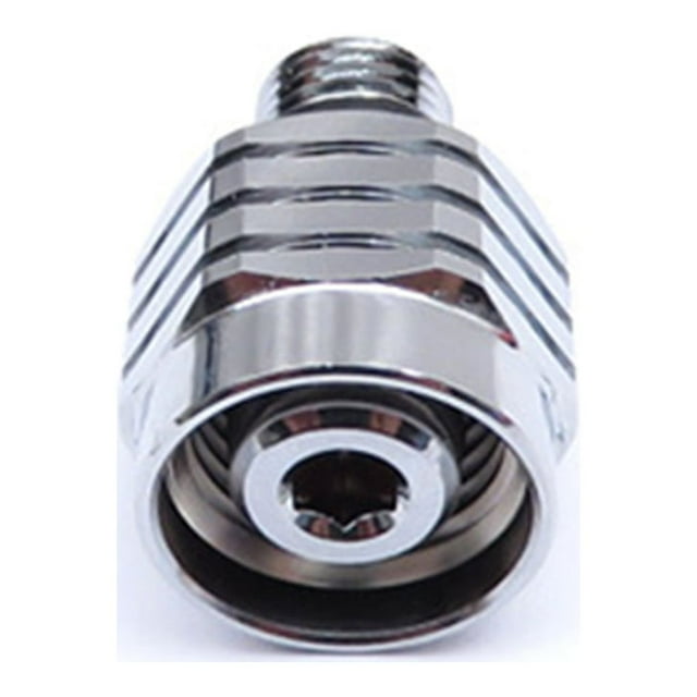 pitrice Scuba Diving Regulator Male 3/8-24 To Female 9/16-18 Adapter Rotatable Low Medium Fitting Plated Connector Swimming 1Set