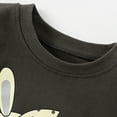 thumbnail image 4 of CYRBOKO Girl's Sweatshirts, Crew Neck School Cotton Long Sleeve Grils Clothes Black Size 6-7 T, 4 of 9