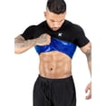 thumbnail image 1 of Camiseta sauna Kewlioo, chaleco de compresión que retiene el calor, talla 3XL, 1 of 9
