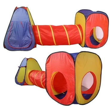 Klotel 3-Set Play Ground Square Tunnel Pop-Up Tent