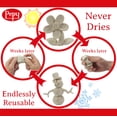 thumbnail image 2 of Clay para modelar Pepy, crema reutilizable, no seca, 1 kg, sin azufre, 2 of 5