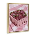 thumbnail image 2 of Stupell Industries Contemporary Glam Glimmer Strawberries Gold Floating Frame Canvas Art, 25 x 31, by LISH Creative, 2 of 8