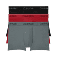 thumbnail image 3 of Calvin Klein Mens Microfiber Stretch Multipack Low Rise Trunks X-Large Toffee, 3 of 4