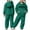 Green, variant on Fall Winter Toddler Outfits Girls Sweatsuit Set Tracksuit Teens Athletic Sweatshirt and Jogger Sweatpants Matching Set Athletic Girls Fall Winter Clothing Comfort Hearts Back To School