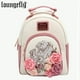 thumbnail image 2 of pequeña con diseño floral de La Bella y la Bestia de Disney de Loungefly, 2 of 5