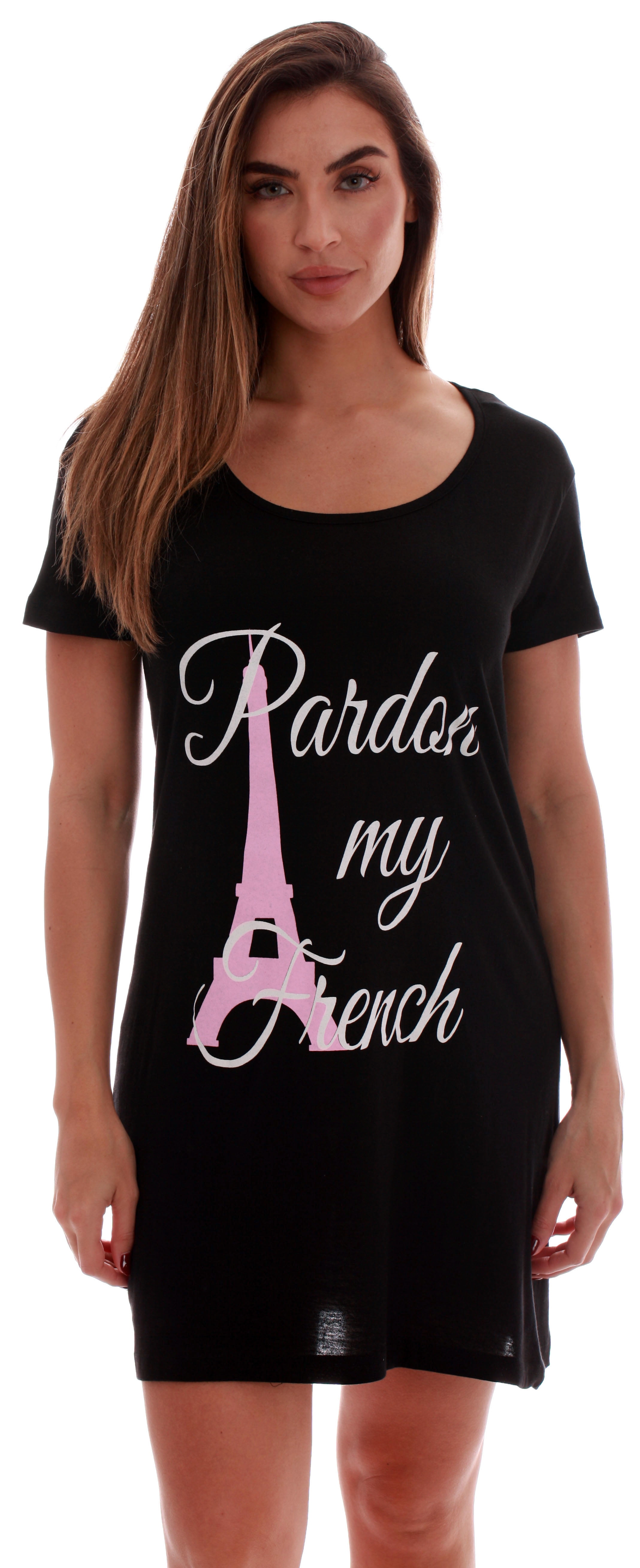 black cotton night dress