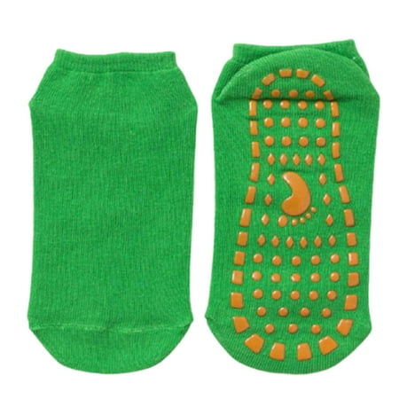

Infant Baby Non Slip Grip Cotton Boat Socks Bright Solid Color Silicone Hosiery