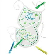 Baby Shower Game-decorate-a-bib