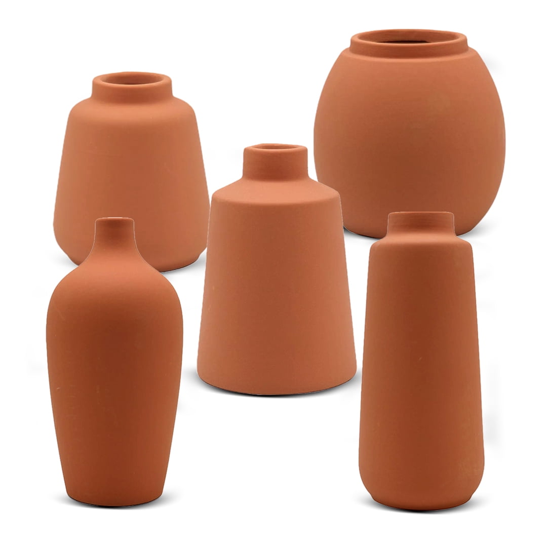 Koyal Wholesale Ceramic Bud Vases, Modern Decorative Vases for Wedding