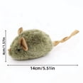 thumbnail image 3 of Interactive Squeaky Mouse Cat Toy with Smart Motion Sensor, Electronic Sounding Plush Mouse, Realistic Furry Pet Toy, Exercise for Boredom Relief, 3 of 6