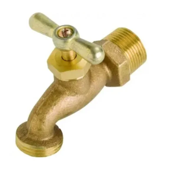 Mueller Streamline Brass Hose Bibb 1/2" Mip Hb 1/2-M