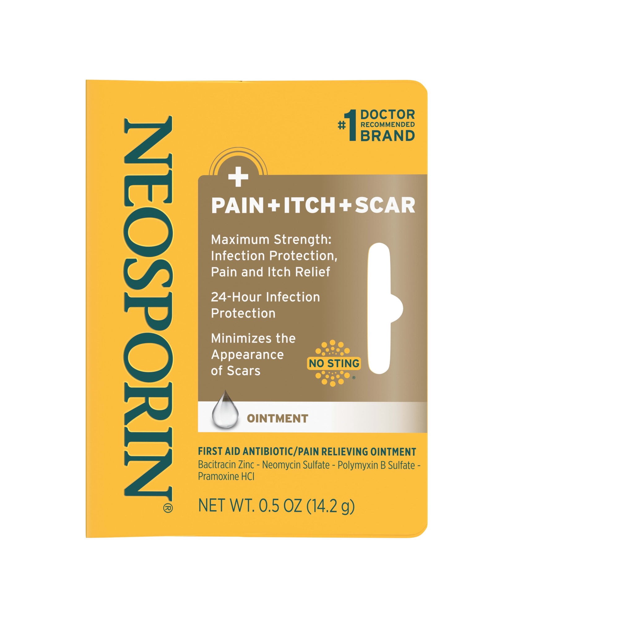 Neosporin + Pain Itch Scar Multi-Action Ointment 0.5 oz