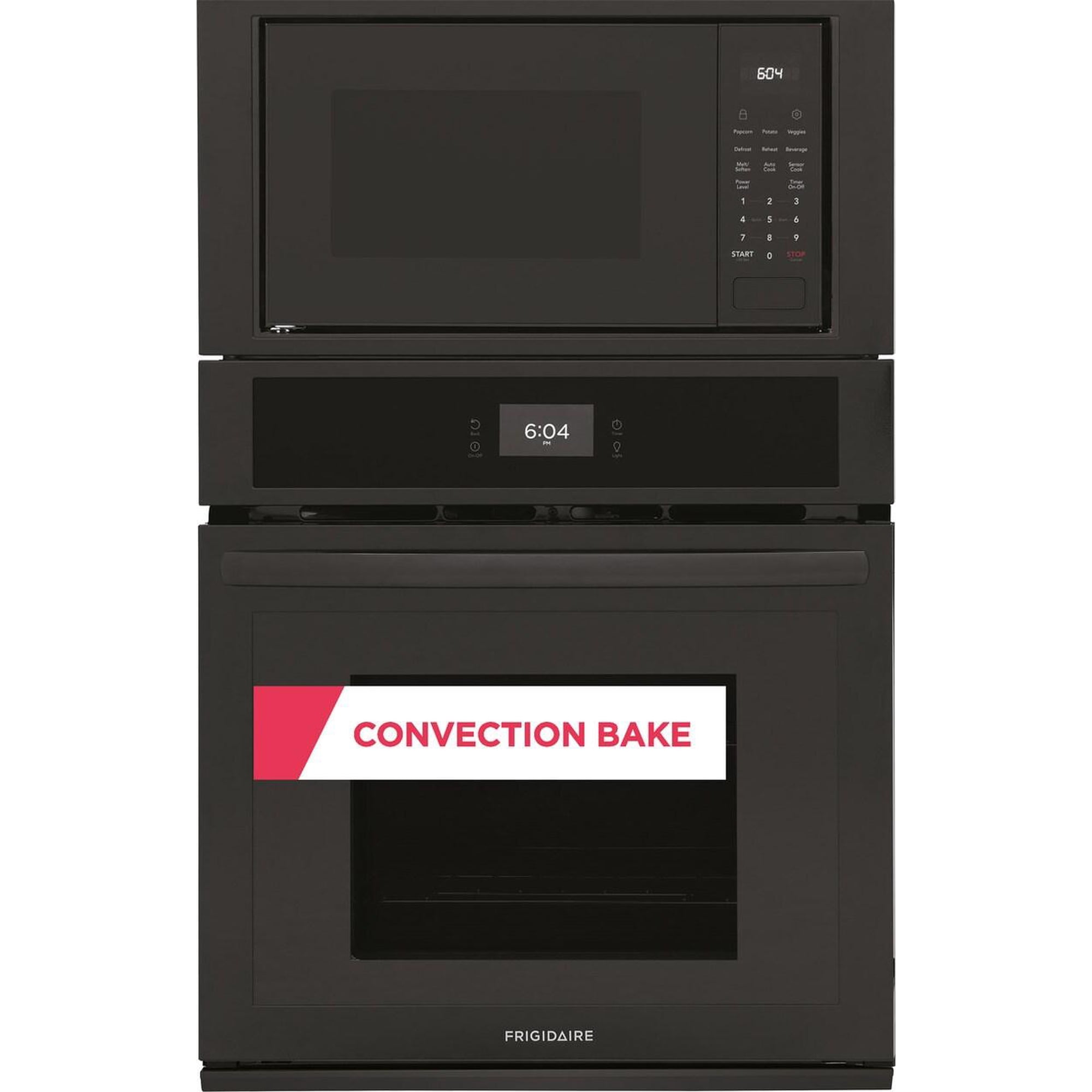 Frigidaire FCWM2727AB built-in cooking|combo wall oven