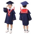 thumbnail image 2 of Vestido de graduación para niños, uniforme de graduación académica, sombrero de soltero, ropa de escenario TUNC Sencillez, 2 of 2