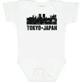 thumbnail image 3 of Inktastic Tokyo Japan City Skyline with Grunge Boys or Girls Baby Bodysuit, 3 of 5