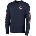 thumbnail image 2 of Men's '47 Navy Chicago Bears Franklin Long Sleeve T-Shirt, 2 of 3