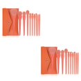 thumbnail image 1 of Brochas de Maquillaje Minnieouse 10 Piezas Mango Largo Naranja 2Conjunto, 1 of 6