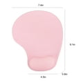 thumbnail image 5 of Ergonomic Mouse Pad with Wrist Rest Support, Eliminates All Pains, Carpal Tunnel, Wrist Discomfort, Non-Slip Base PU Gaming Mouse Mat for Laptop, Mac, Durable & Comfortable & Easy Typing, Pink, 5 of 6