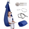 thumbnail image 1 of Aokitec Columpio de terapia para niños con necesidades especiales (hardware incluido) para acurrucar multicolor, 1 of 9