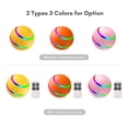 thumbnail image 3 of Dog Ball Interactive Puppy Cat Pet Rolling with Self Rotating Bouncing Ball Rechargeable Battery for MediumLarge Dog Birthday Gift, 3 of 7