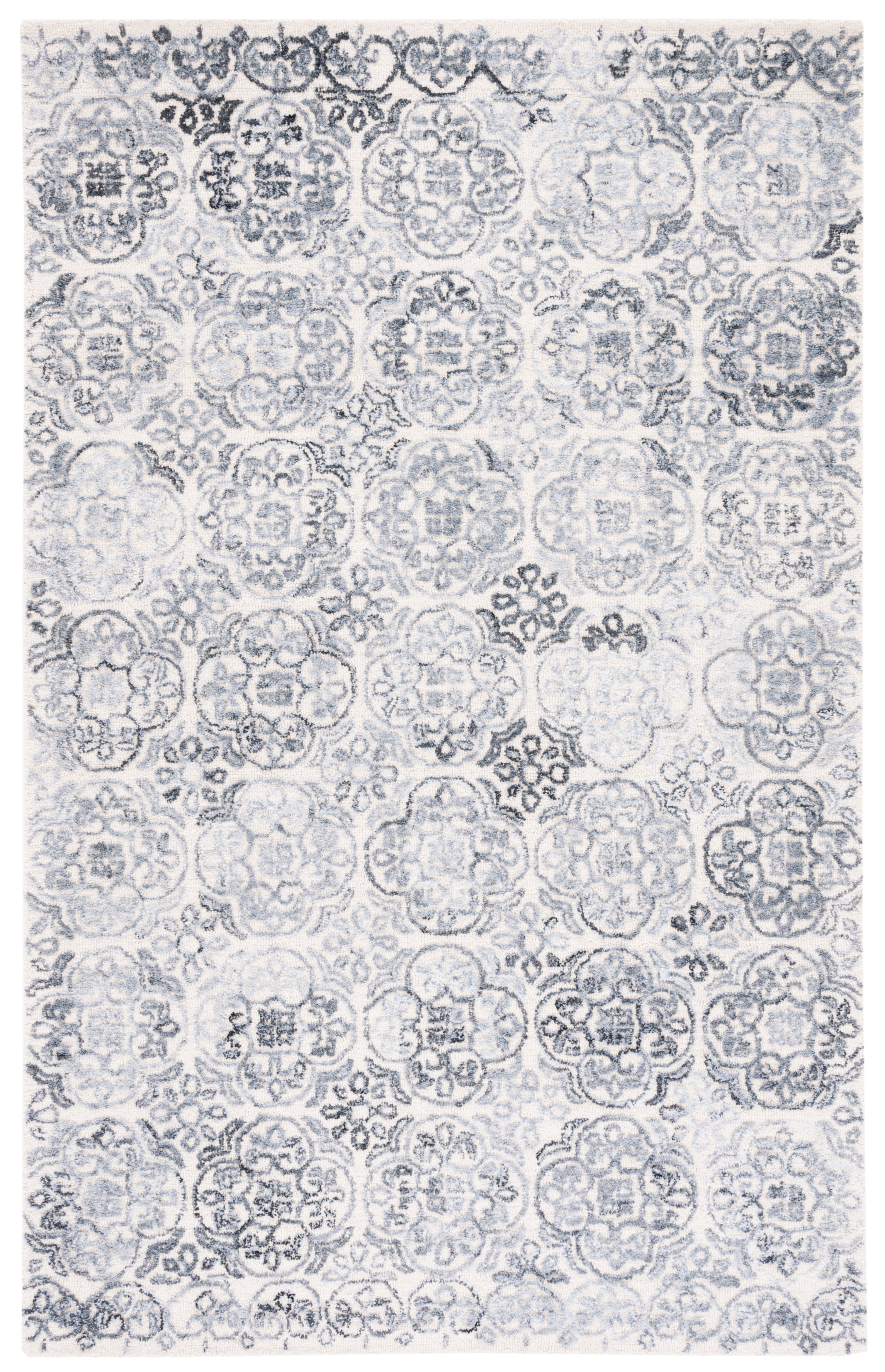 Safavieh Metro Tama Medallion Area Rug, Ivory/Gray, 5' x 8'
