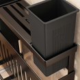 thumbnail image 5 of Knife Holder Chopstick Spoon Fork Organizer Shelf Pot Holder Cutting Board Rack with Tray Kitchen S, 5 of 5