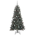 thumbnail image 4 of vidaXL Artificial Christmas Tree with 300 LEDs Green 82.68 in, 4 of 4