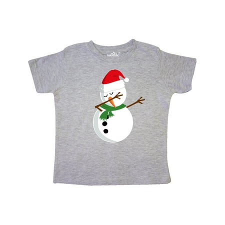 

Inktastic Dabbing Snowman Gift Toddler Boy or Toddler Girl T-Shirt