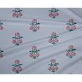 thumbnail image 4 of oneOone Polyester Lycra Fabric Leaves & Floral Block Print Fabric BTY 56 Inch Wide, 4 of 5