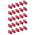 thumbnail image 1 of Plastic 12mm Toggle Switch Cover Protector Cap Guard 25pcs Red, 1 of 8