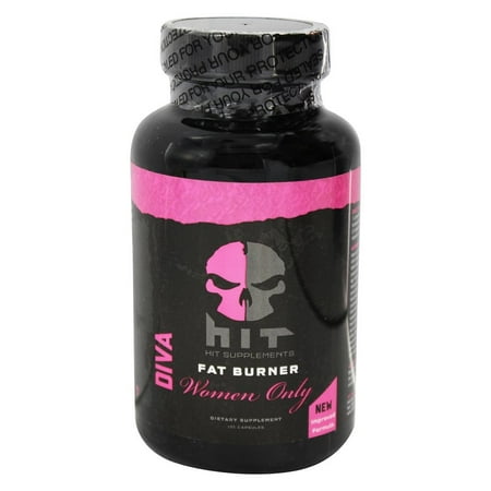 HiT Supplements - Diva Fat Burner pour les femmes seulement - 120 Capsules