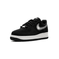 thumbnail image 4 of NIKE MENS Air Force 1 Low '07 LV8 "Black Sail Embroidered Swoosh" HJ4465 001 from Stadium Goods, 4 of 8