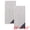 Grey, variant on Unique Bargains 2Pcs Pure Cotton Soft Absorbent Hand Towels Yellow 29" x 13"