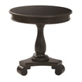 thumbnail image 2 of INSPIRED by Bassett - Table - mobile - Rond - Noir antique - base Noire antique, 2 of 3