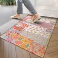 thumbnail image 4 of Pioneer Flower Floral Print Pattern Door Rugs,Washable Non Slip Door Mats Indoor,Decorative Door Mats,Entry Mat Indoor for Entrance,Bedroom,Kitchen,Bathroom,17"x30", 4 of 6